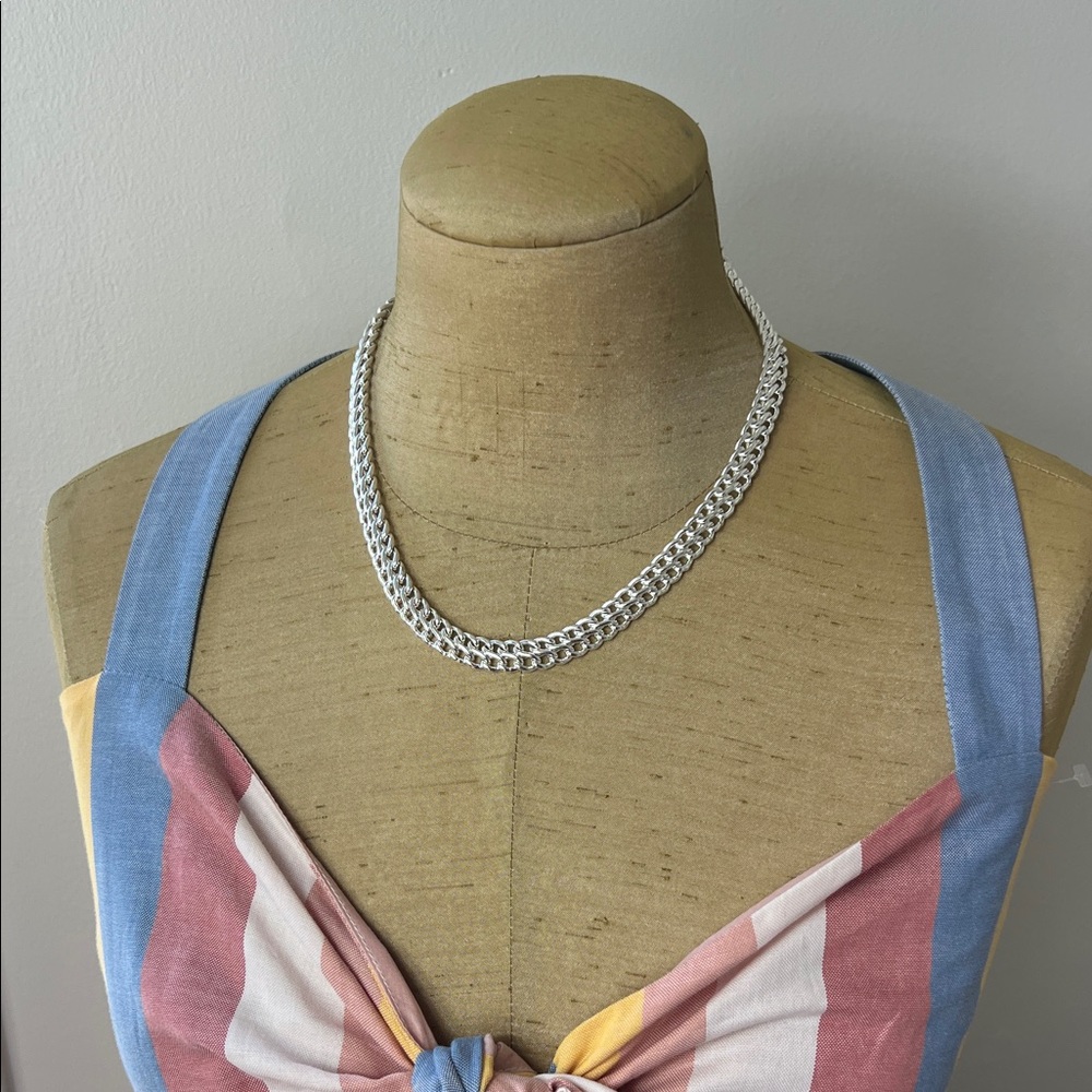 Napier Silver Chain Necklace
